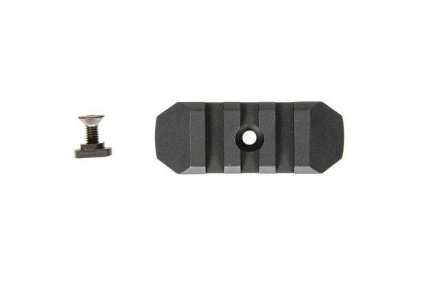 JJ AIRSOFT RIS 3-Slot for M-LOK Rail - Black