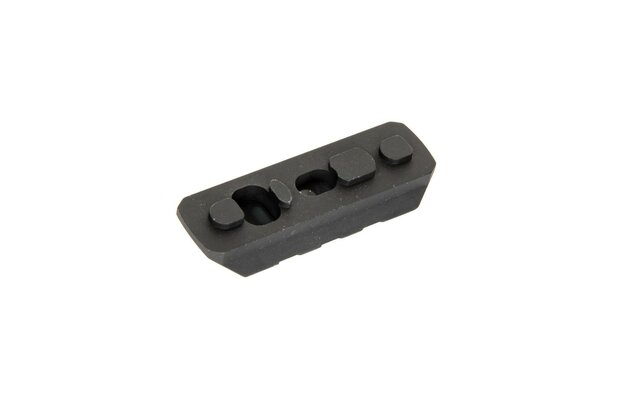 JJ AIRSOFT RIS 3-Slot for M-LOK Rail - Black