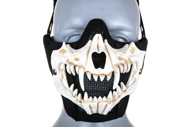 WoSport Stalker EVO Fangs Upgrade Mask White
