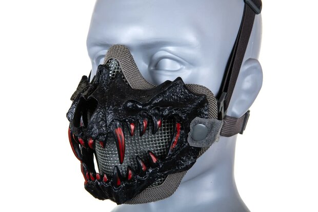 WoSport Stalker Fangs Standard Grey Mask