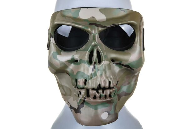 WoSport Skeleton Full Face Mask Multicam