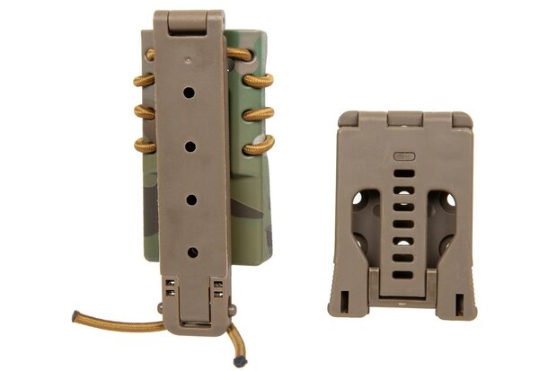 WOSPORT 9mm magazine pouch Urban Assault Quick Pull Multicam