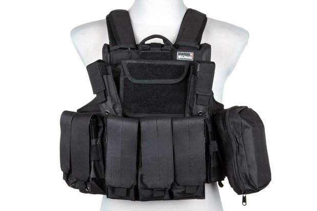 CYBERGUN Swiss Arms CIRAS Tactical Vest Black