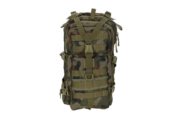 GFC Tactical Assault Pack 23L Backpack Polish Woodland
