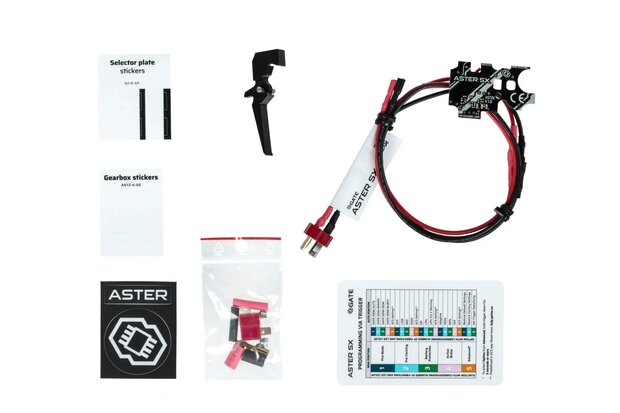 GATE Aster V2 SX Expert + Quantum Trigger (Front Wired) controller kit rev.2