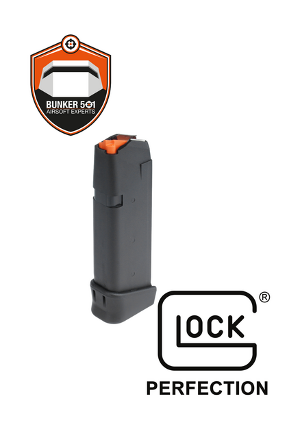 GLOCK # 38456 Magazine for G19 Gen 5 - 9x19 mm Para - 15 + 2 rounds