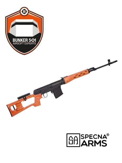 SPECNA ARMS SVD RETRO Bolt-Action Echt Hout 