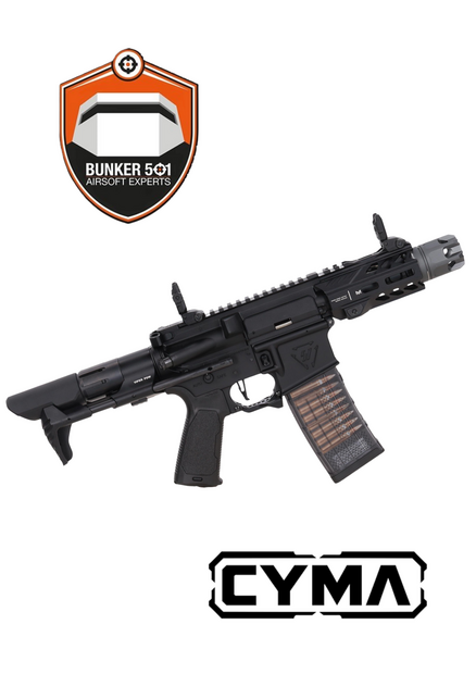 STRIKE INDUSTRIES x EMG RAIDER PDW CGS CQB GBBR 4" Black