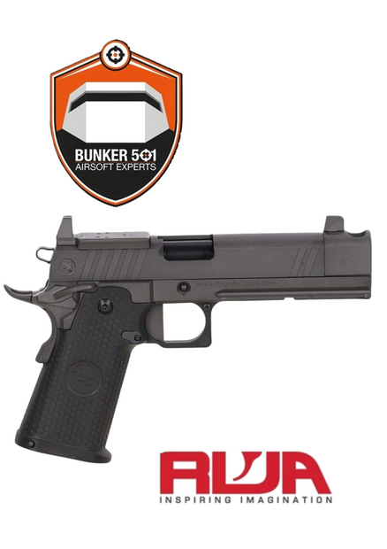 RWA Nighthawk Custom TRS Comp GBB Pistol (Optics Ready/Suppressor Ready) &ndash; Black