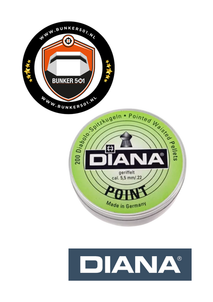 DIANA Pellets Point 5,5mm/.22