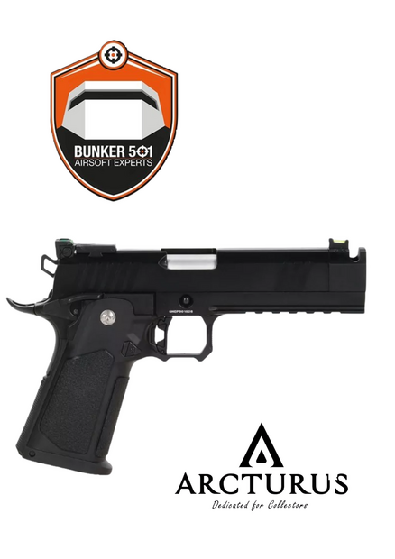 ARCTURUS Tempest 4.3" Hi-Capa GBB DG&trade; Duty Grade Edition w/ Compensator	