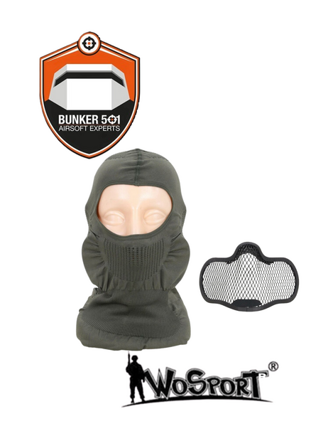 WoSport Protective Headgear V1-olive