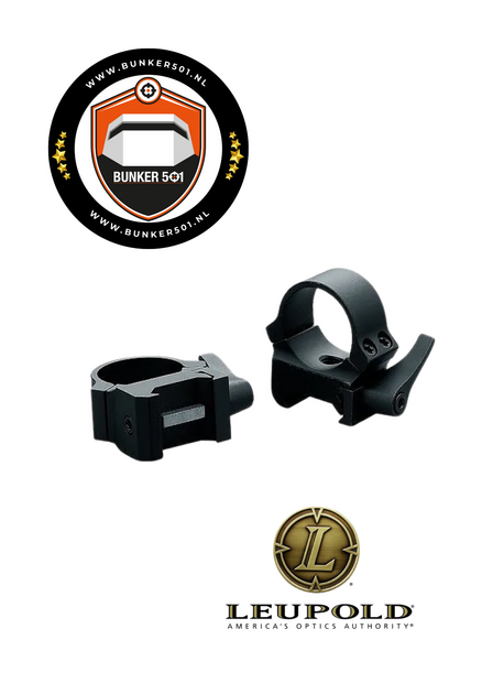 LEUPOLD 49863 QRW 30mm. Rings Matte Medium