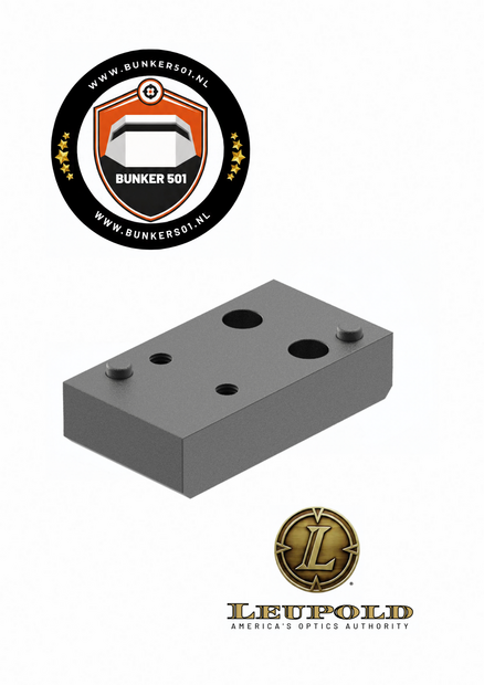 LEUPOLD 120059 DeltaPoint Pro Cross Slot Riser
