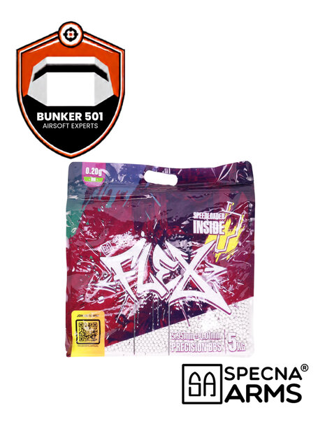 SPECNA ARMS FLEX 0.20gr Precision Bio BB's  5 Kg + Speedloader 