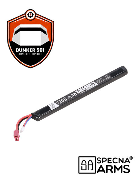SPECNA ARMS 1200 mAh 11.1v Slim Stick ( AK ) Deans G-Tech 