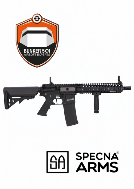 SPECNA ARMS  Daniel Defense&reg; MK18 SA-E19 EDGE HAL2 &trade;  Black