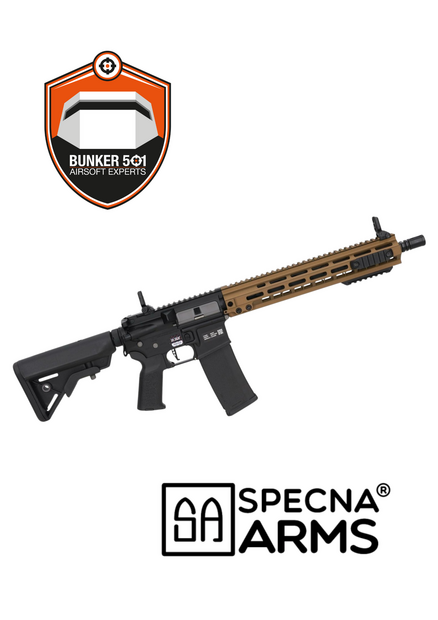SPECNA ARMS  M4-AR15 SA-P30 PRIME BLDC AEG 14  - Chaos Bronze
