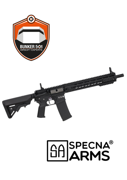 SPECNA ARMS M4-AR15 SA-P30 PRIME BLDC AEG 14"  - Zwart